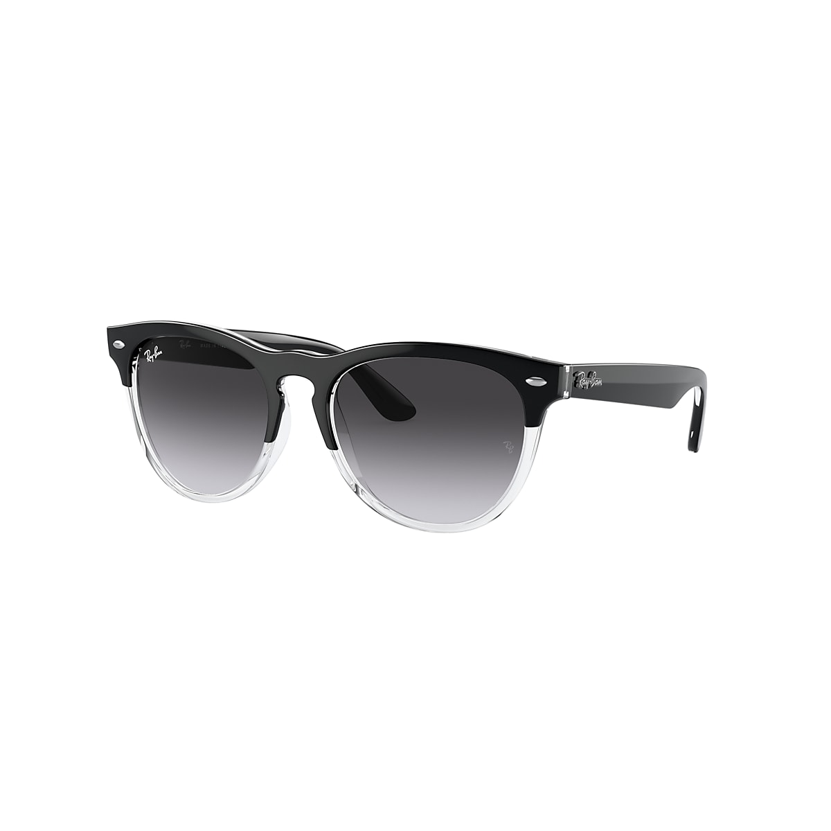 IRIS Sunglasses in Black On Transparent and Grey - RB4471 | Ray 