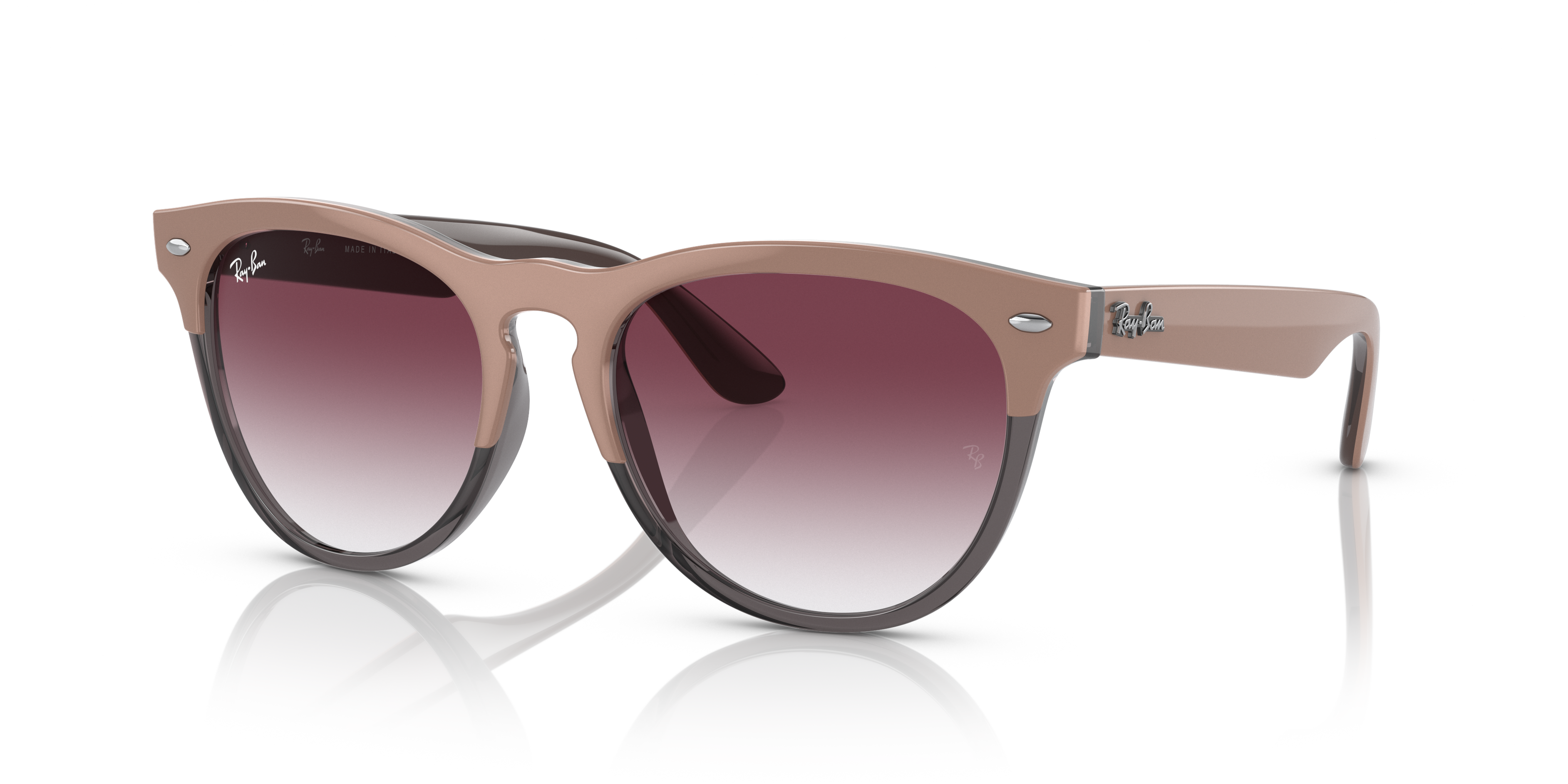 ray ban violet lens