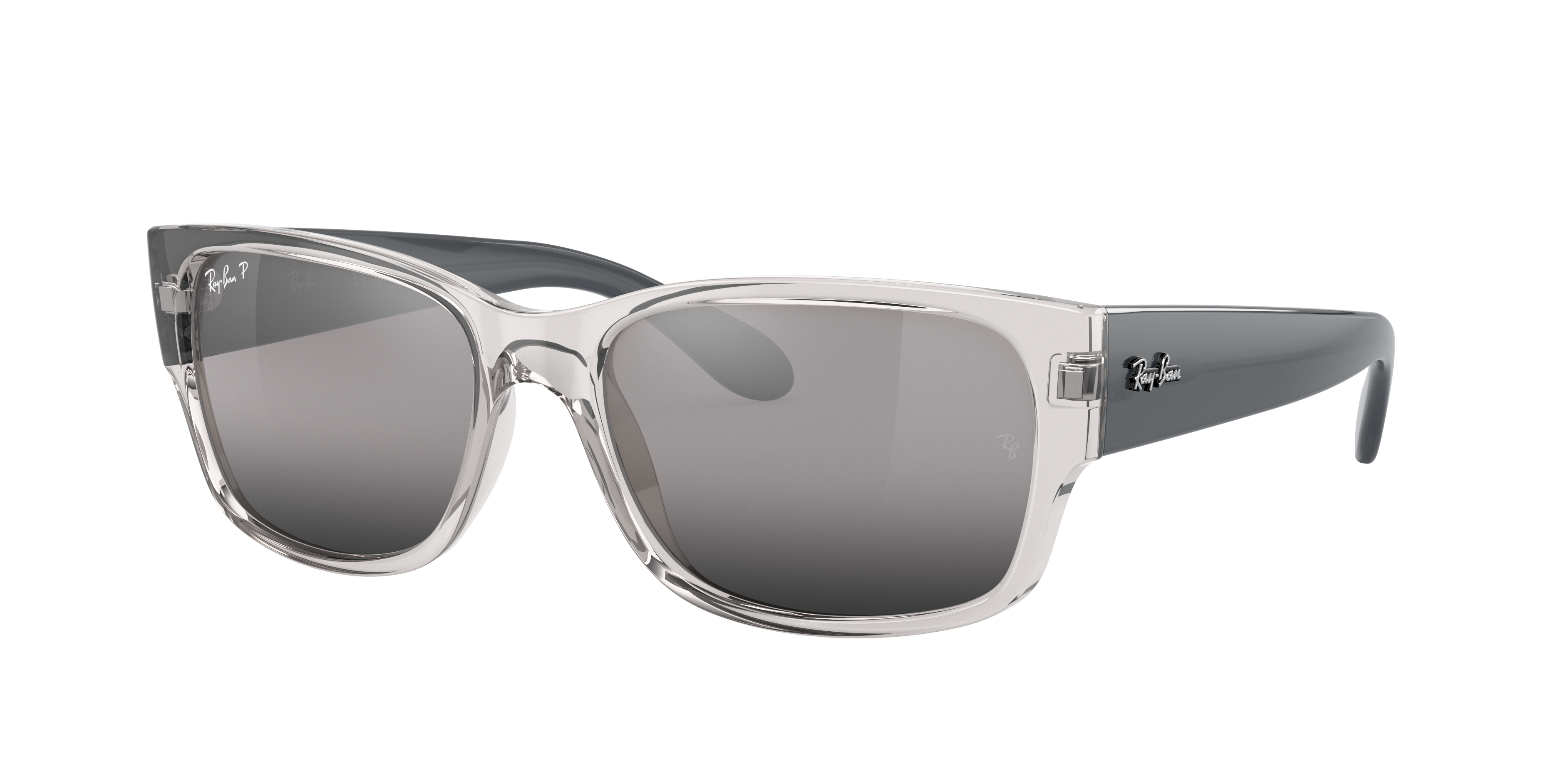Reizen Gouverneur bereiden Rb4388 Sunglasses in Transparent Grey and Grey | Ray-Ban®