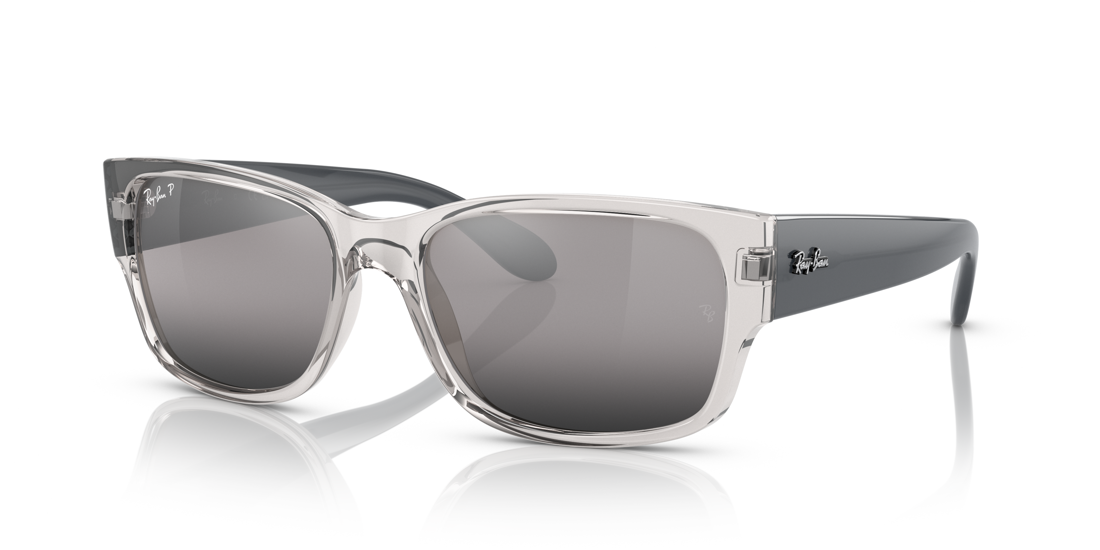 ray ban grau sonnenbrille