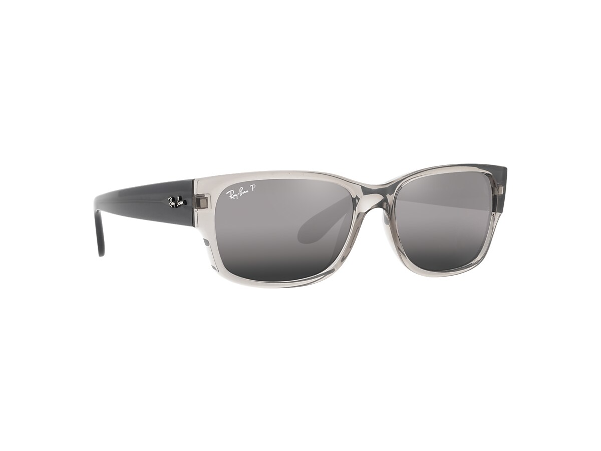 RB4388 Sunglasses in Transparent Grey and Grey - RB4388 | Ray-Ban® US