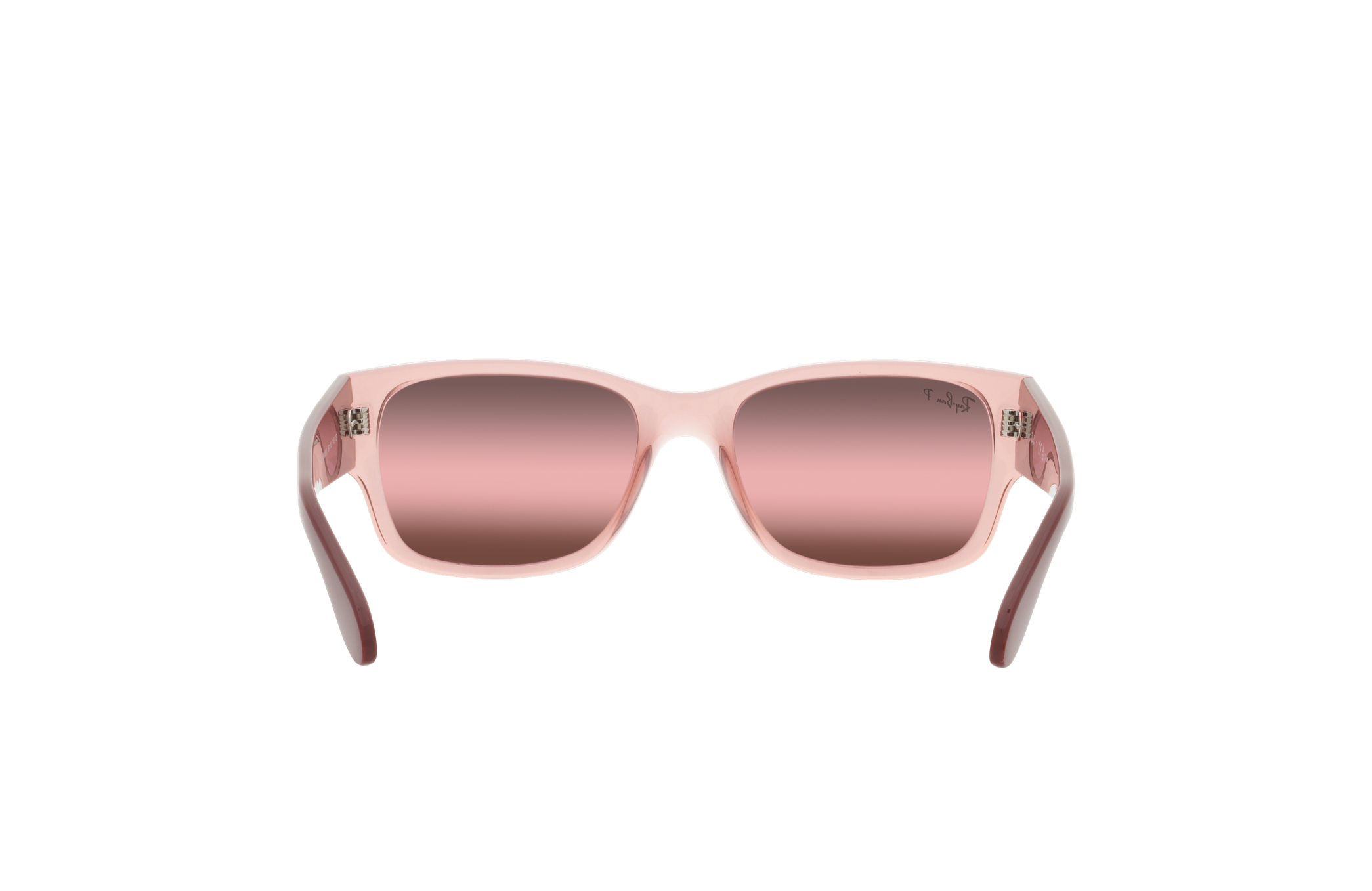 Buyr.com | Sunglasses | Ray-Ban RB3556N Octagonal Flat Lens Sunglasses,  Copper/Pink Gradient Brown, 53 mm