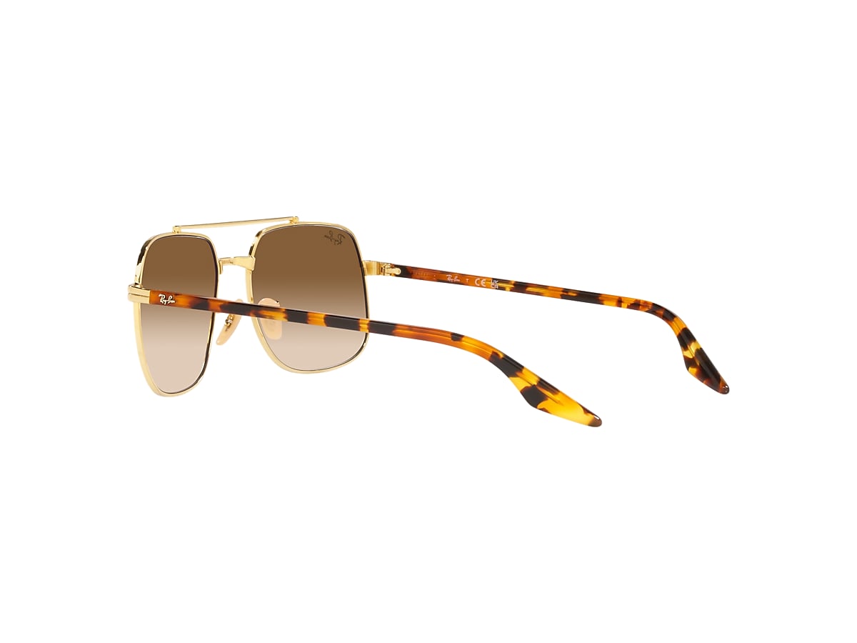 RB3699 Sunglasses in Gold and Brown - RB3699 | Ray-Ban® US