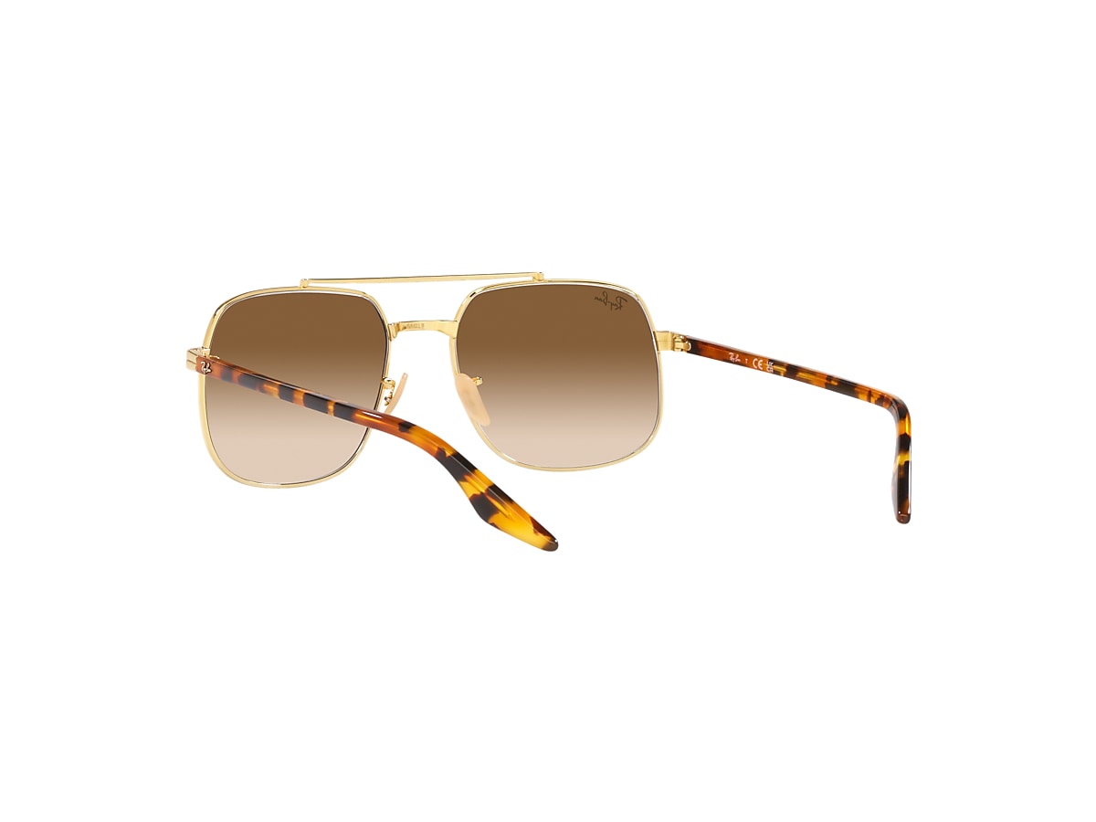 RB3699 Sunglasses in Gold and Brown - RB3699 | Ray-Ban® US