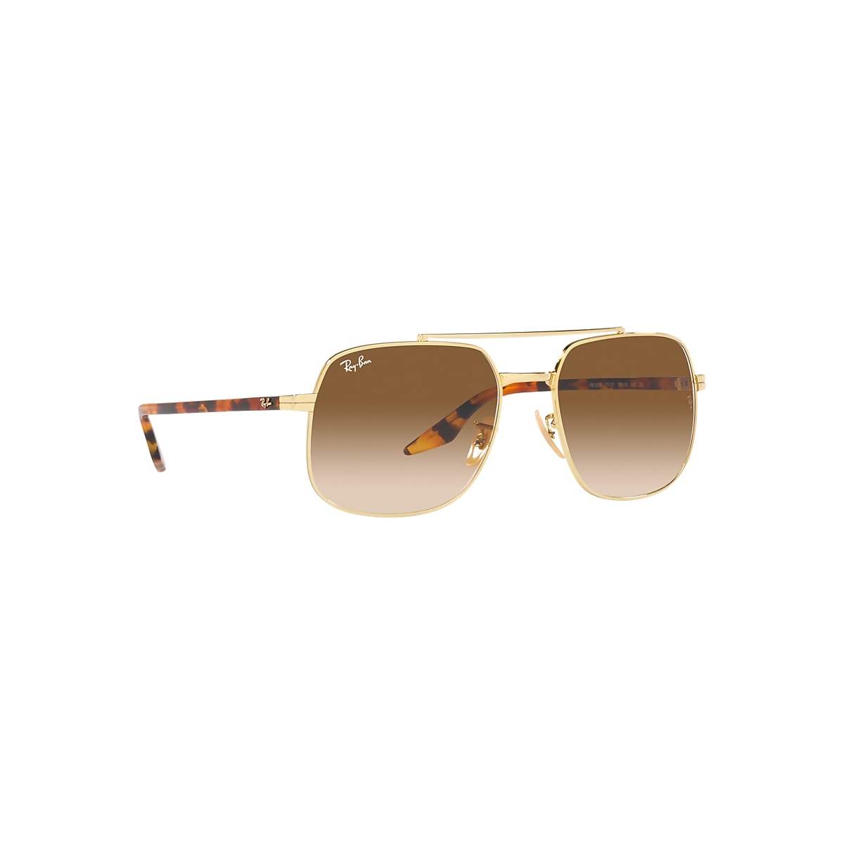 RB3699 Sunglasses in Gold and Brown - RB3699 | Ray-Ban® EU