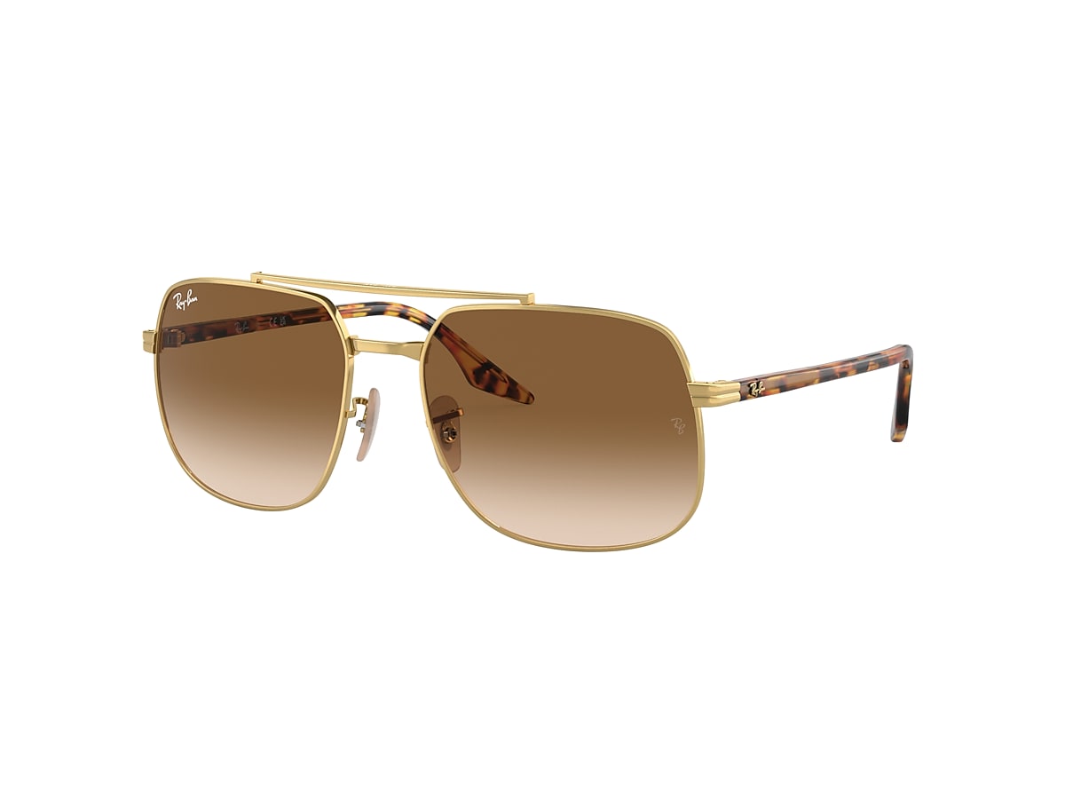 RB3699 Sunglasses in Arista Gold and Brown - RB3699 | Ray RB3699 Sunglasses in Arista Gold and Brown - RB3699 | Ray