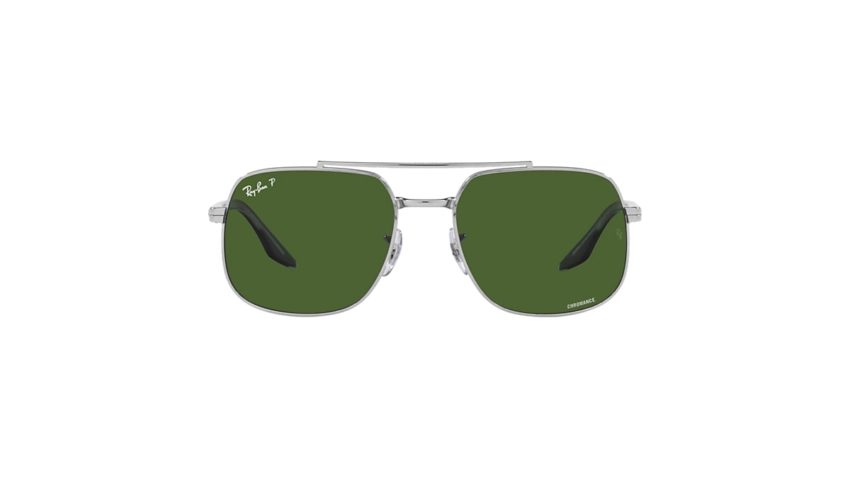 RB3699 Sunglasses in Silver and Green - RB3699 | Ray-Ban® EU