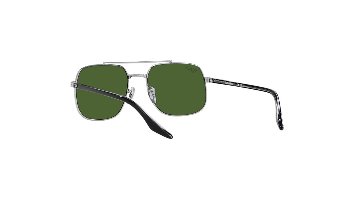 RB3699 Sunglasses in Silver and Green - RB3699 | Ray-Ban® EU