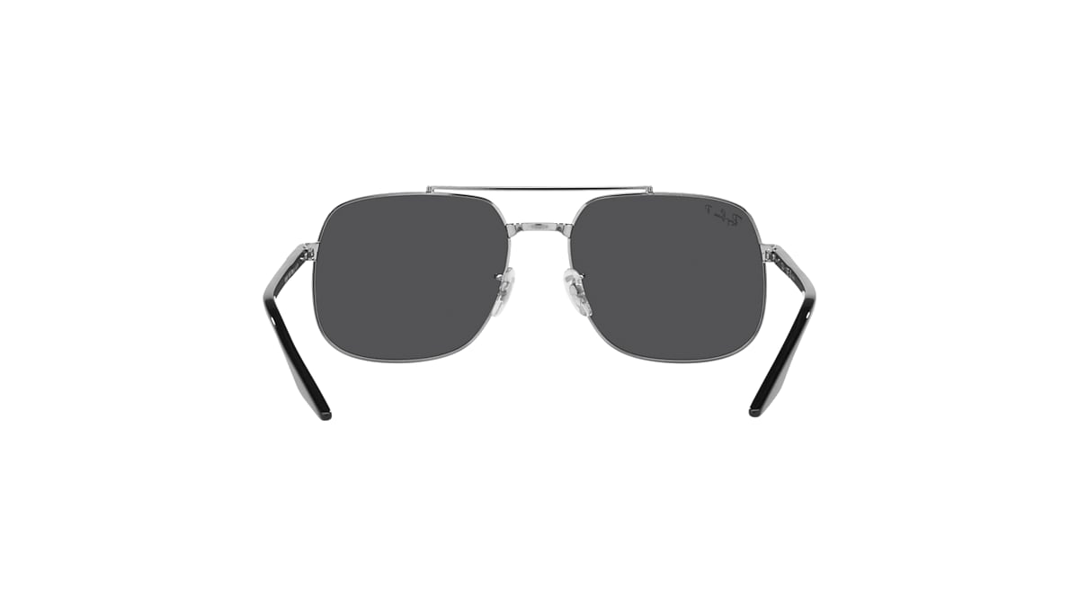 Ray-Ban RB3699 L (59 - 18) with Green lenses and Silver