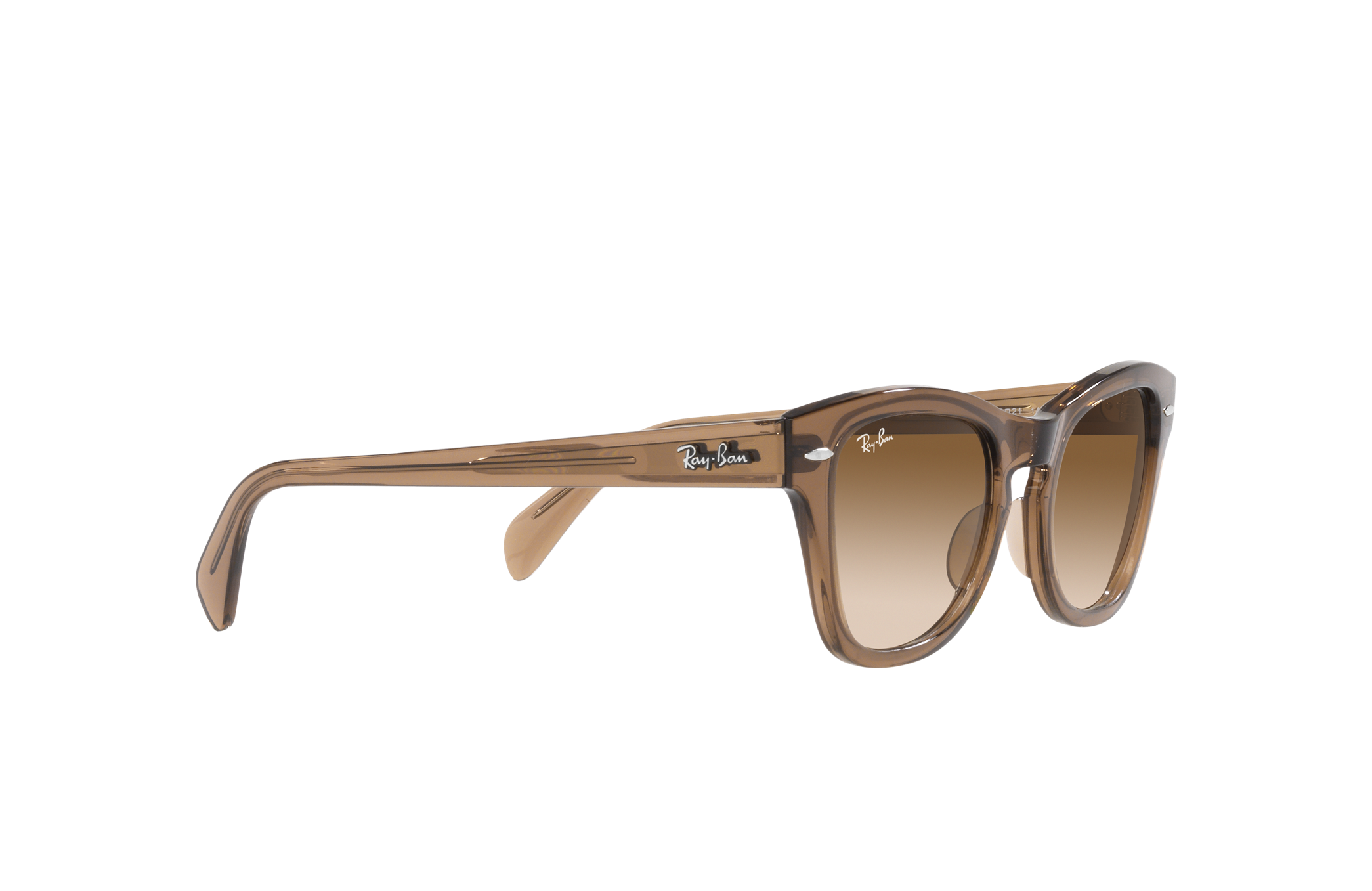 Ray-Ban Sunglasses RB3625 New Aviator 001/51 Polished Gold Light Brown –  Discounted Sunglasses