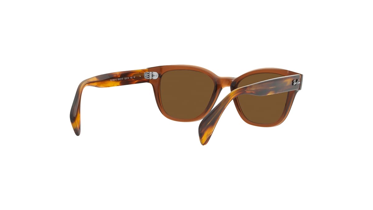 RB0880S Sunglasses in Transparent Brown and Brown - RB0880S | Ray