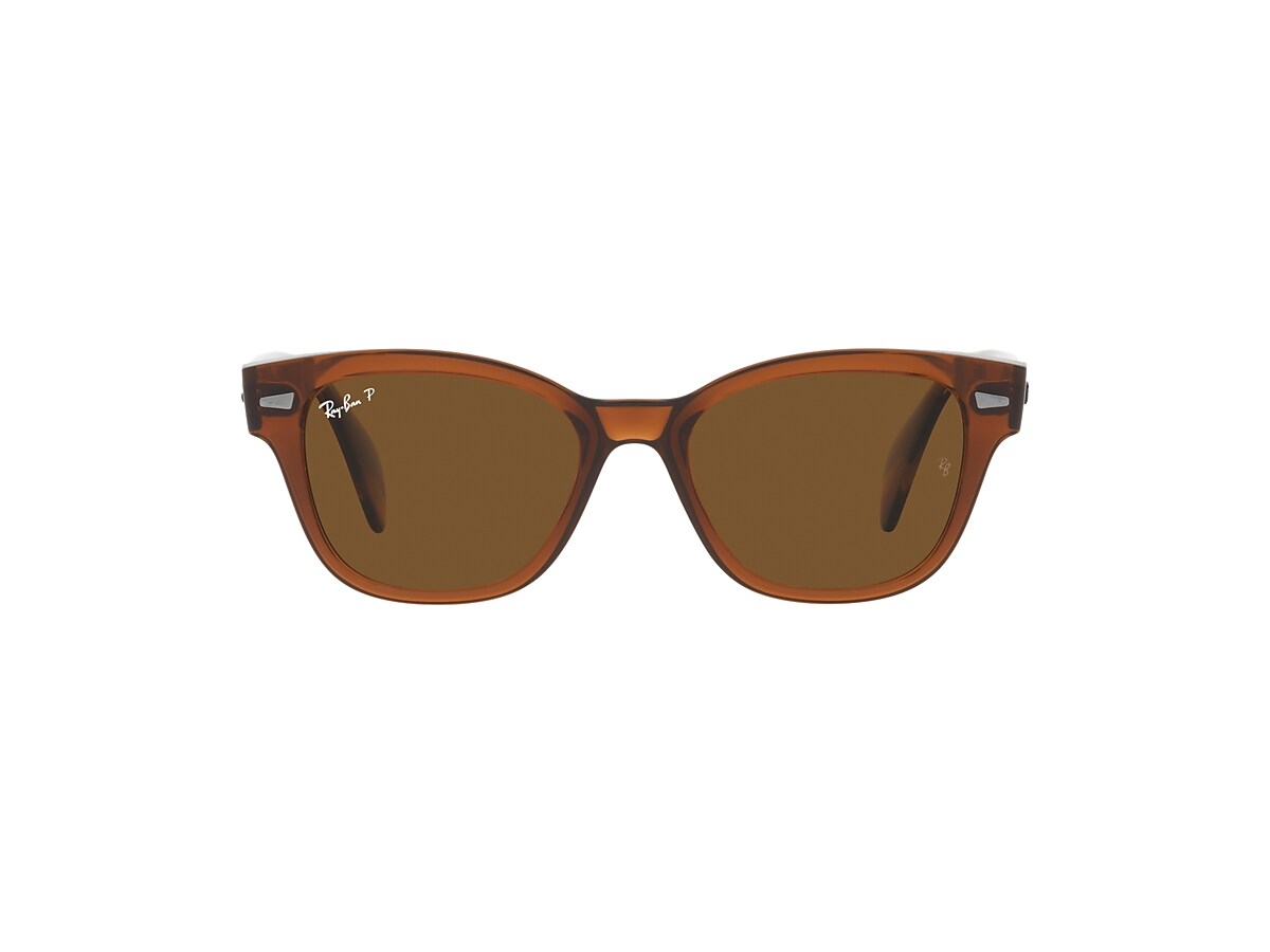 RB0880S Sunglasses in Transparent Brown and Brown - RB0880S | Ray 