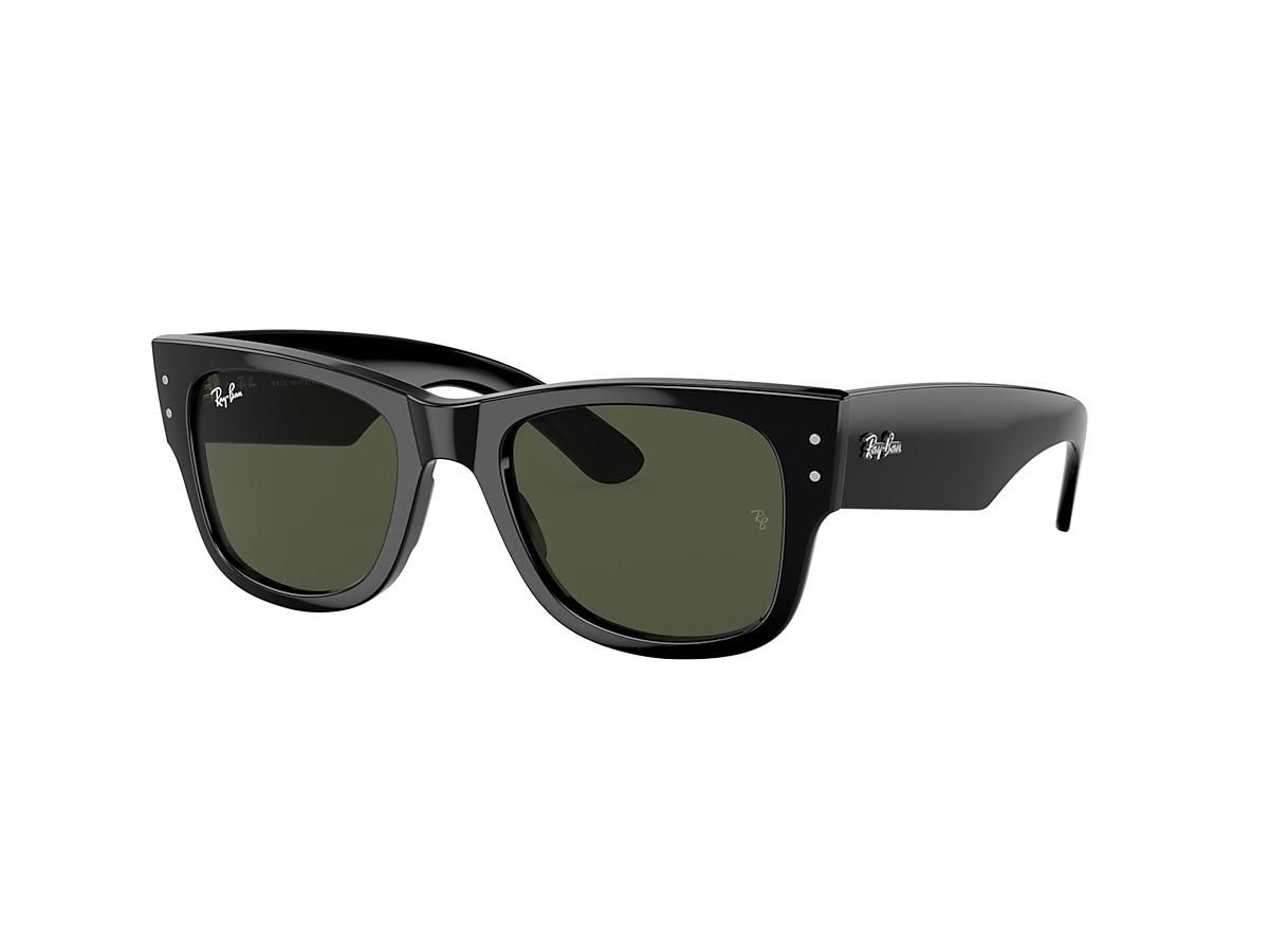MEGA WAYFARER Sunglasses in Black and Green - RB0840S | Ray-Ban® US
