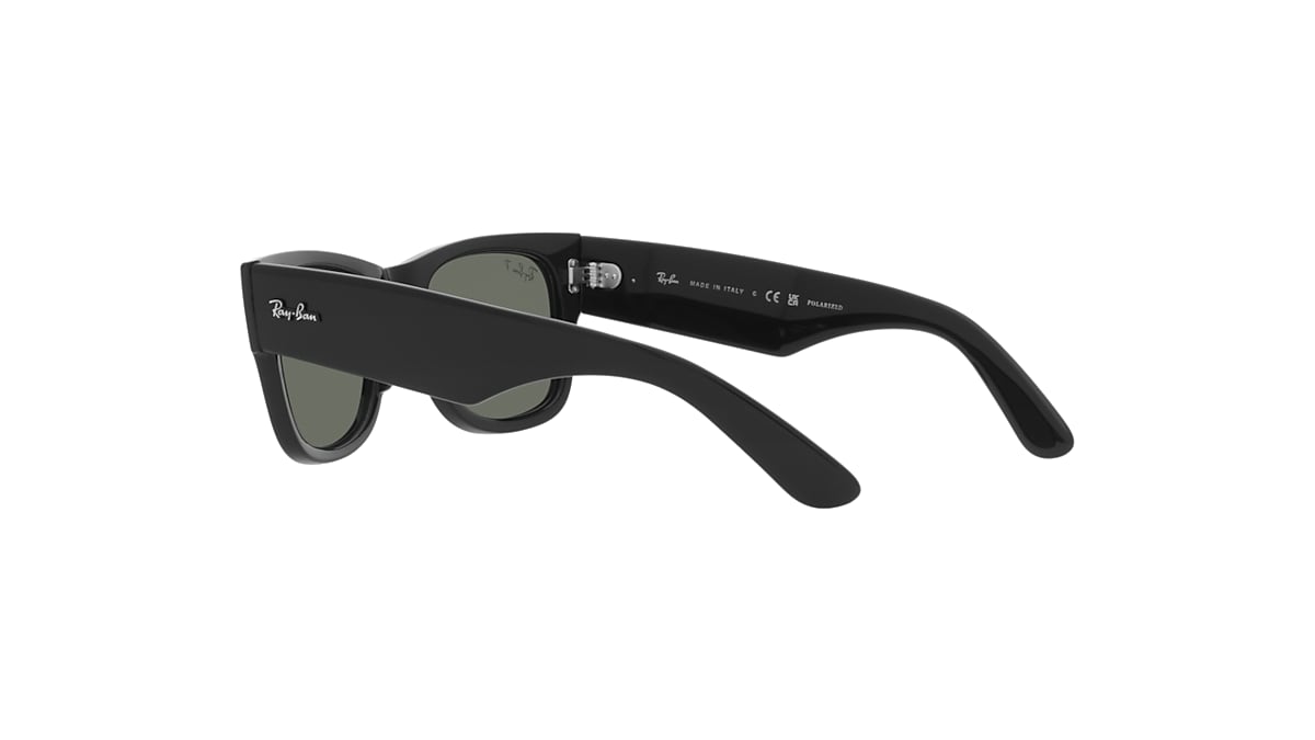MEGA WAYFARER Sunglasses in Black and Green - RB0840S | Ray