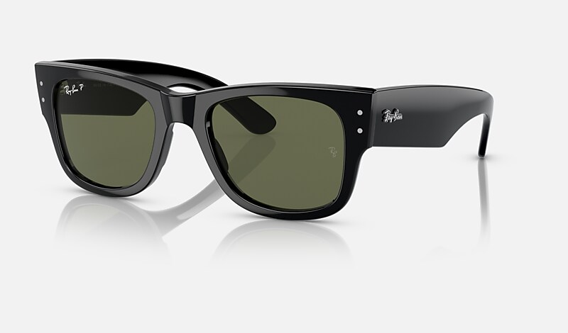 MEGA WAYFARER Sunglasses in Black and Green - RB0840S | Ray-Ban® US