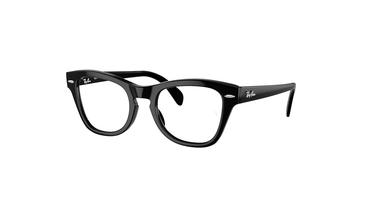 贅沢屋の レイバン rayban 未使用 rb0707v メガネ クリア グレー - 小物