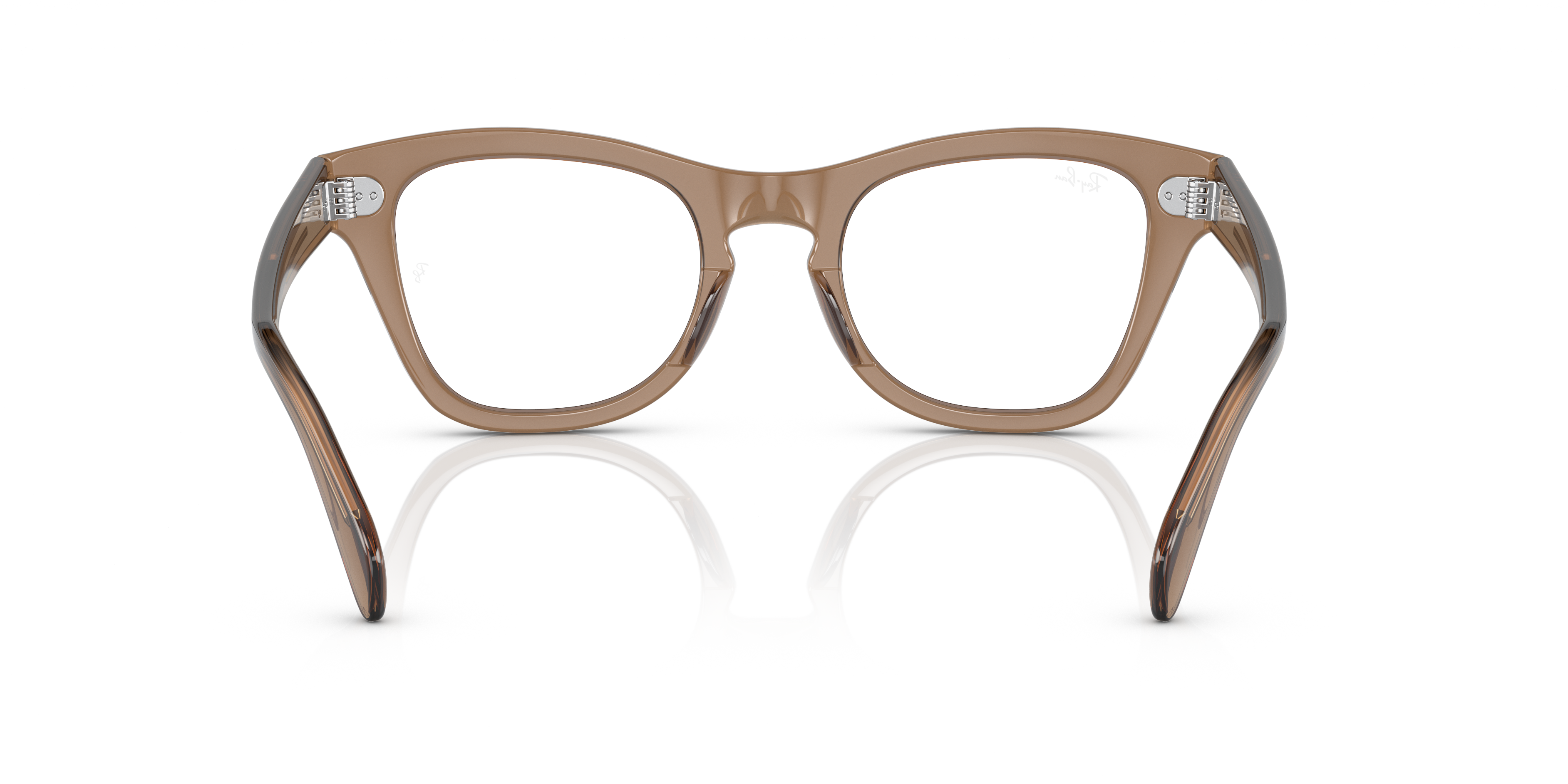 Rb0707 Optics Eyeglasses with Transparent Light Brown Frame | Ray-Ban®