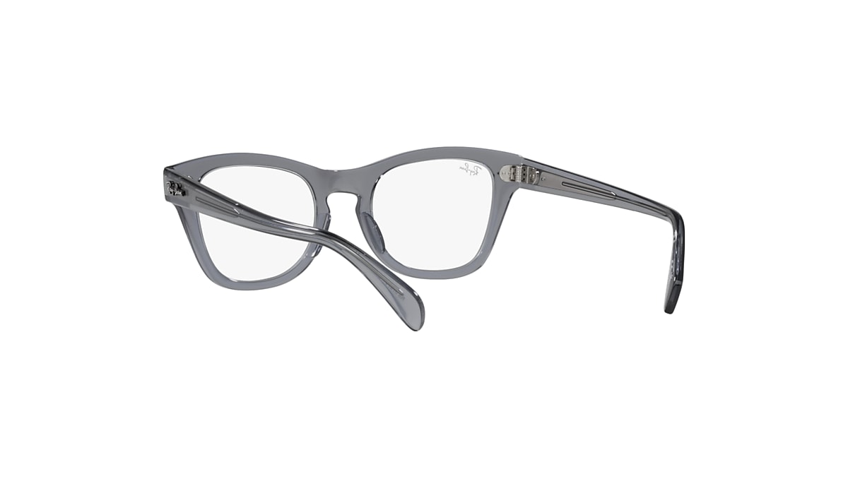 RB0707 OPTICS Eyeglasses with Transparent Grey Frame - RB0707V