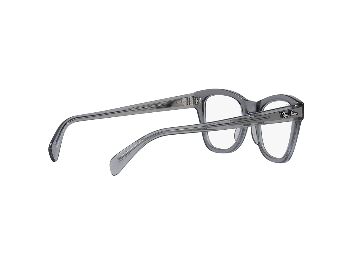 RB0707 OPTICS Eyeglasses with Transparent Grey Frame - RB0707V