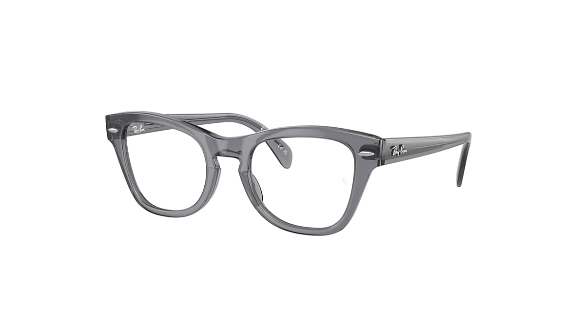 RB0707 OPTICS Eyeglasses with Transparent Grey Frame