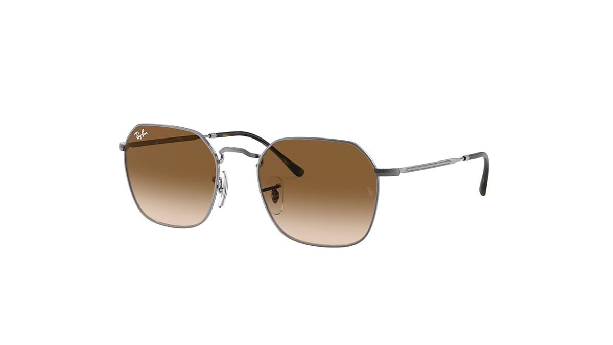 JIM Sunglasses in Gunmetal and Brown - RB3694 | Ray-Ban® US