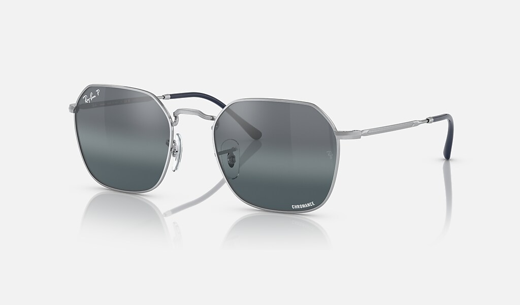 Jim Sunglasses in Silver and Silver/Blue | Ray-Ban®
