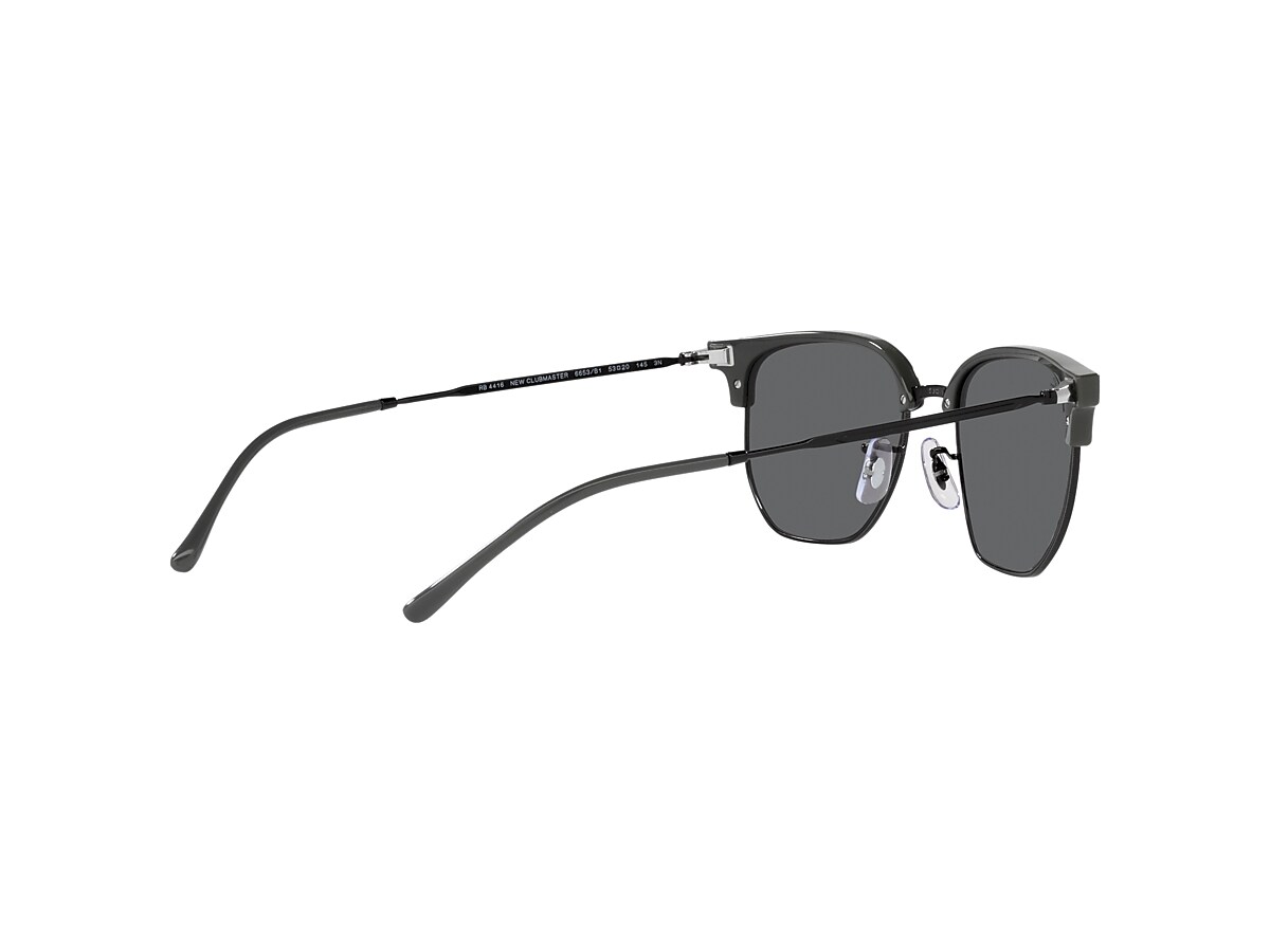 NEW CLUBMASTER Sunglasses in Grey On Black and Dark Grey