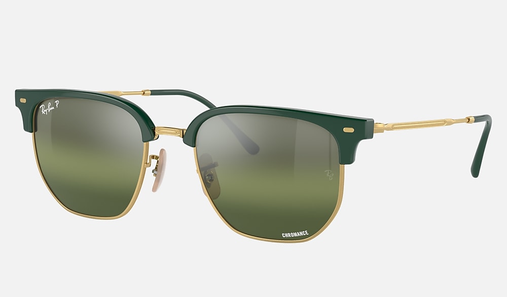 [Ray-Ban] ゴールド×グリーン クラシックラウンド サングラス 8056597721387__002.png?