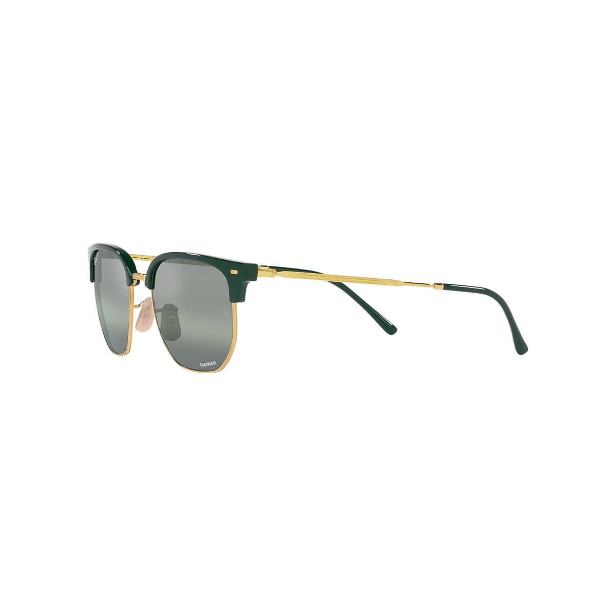 NEW CLUBMASTER Sunglasses in Green On Gold and Green - RB4416 