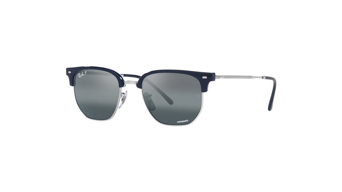 NEW CLUBMASTER Sunglasses in Blue On Silver and Silver/Blue NEW CLUBMASTER Sunglasses in Blue On Silver and Silver/Blue