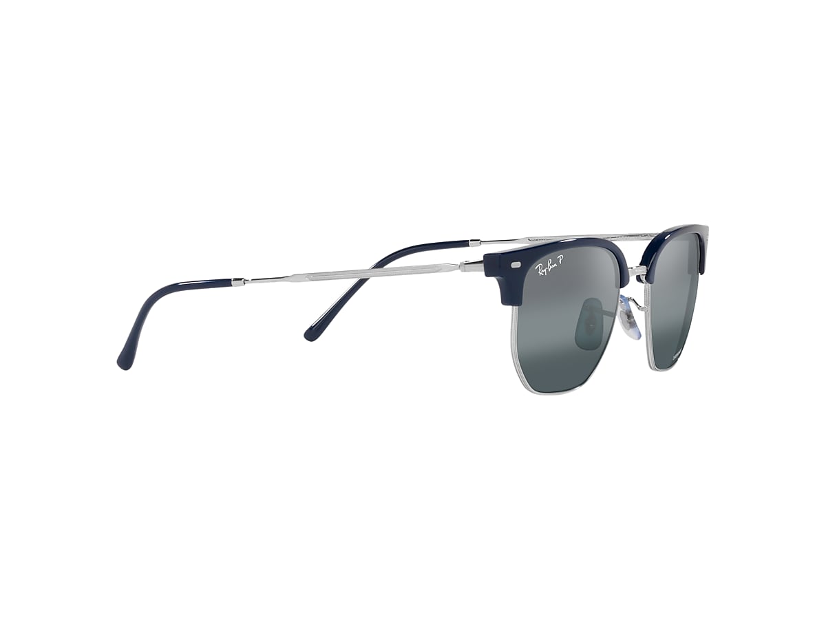 NEW CLUBMASTER Sunglasses in Blue On Silver and Silver/Blue NEW CLUBMASTER Sunglasses in Blue On Silver and Silver/Blue