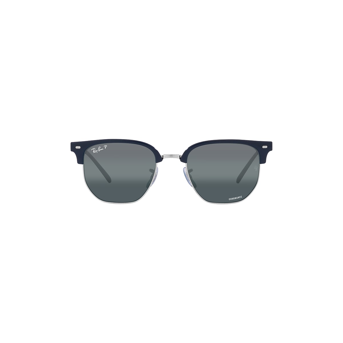 NEW CLUBMASTER Sunglasses in Blue On Silver and Silver/Blue