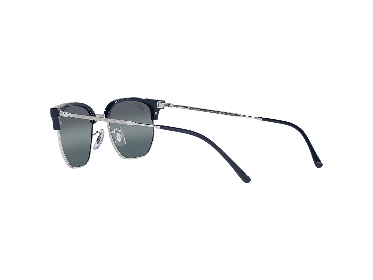 NEW CLUBMASTER Sunglasses in Blue On Silver and Silver/Blue NEW CLUBMASTER Sunglasses in Blue On Silver and Silver/Blue