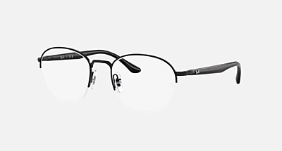 RB6487 OPTICS Eyeglasses with Blue On Silver Frame - RB6487