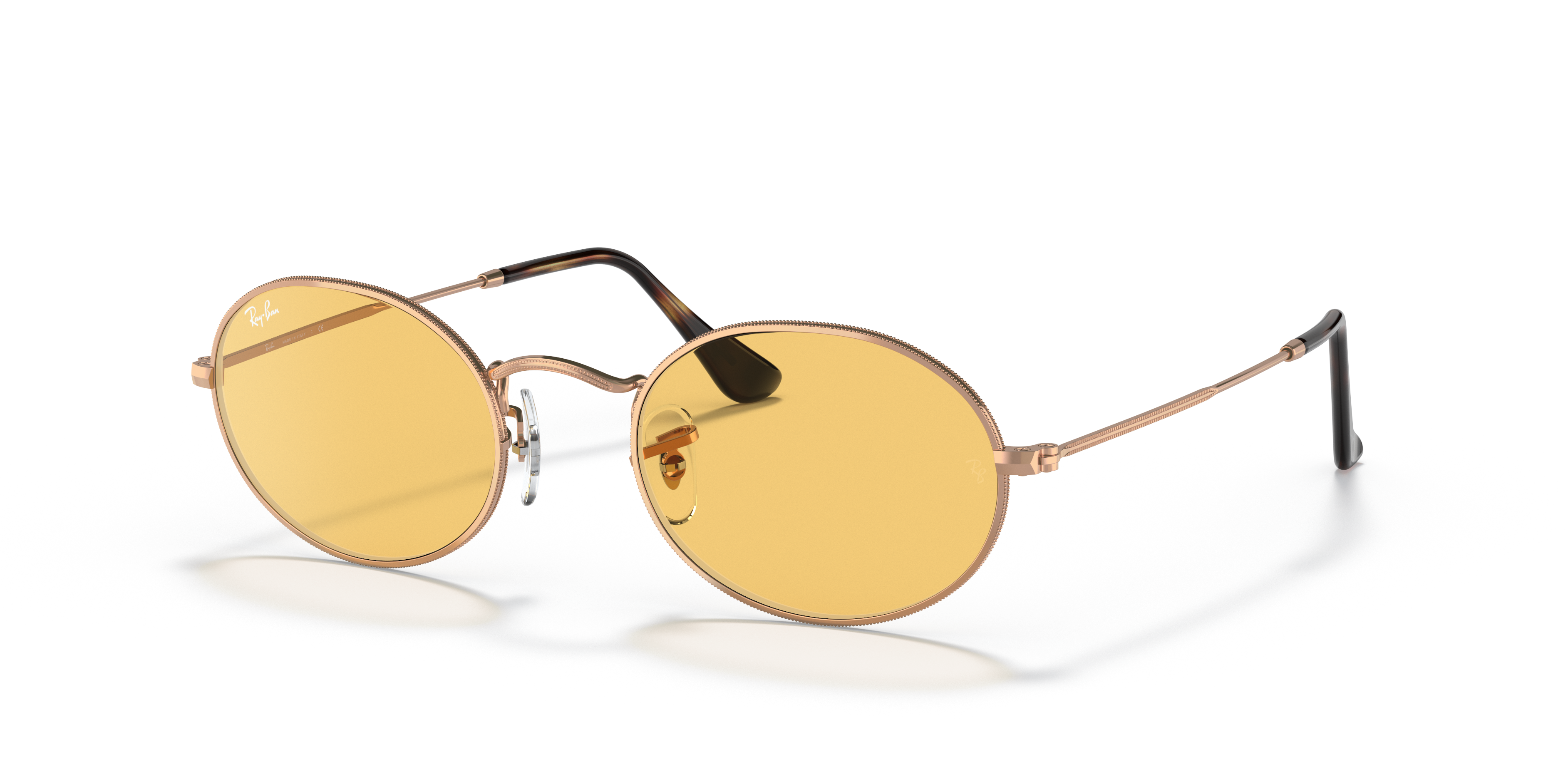 yellow frame ray ban sunglasses