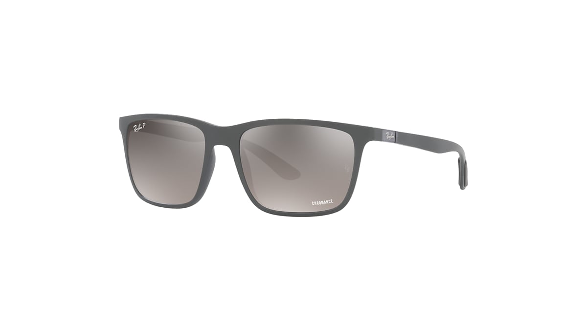 関税・送料込み*RayBan*RB4385 スクエア サングラス RB4385 Sunglasses in Grey and Grey - RB4385 | Ray-Ban® US