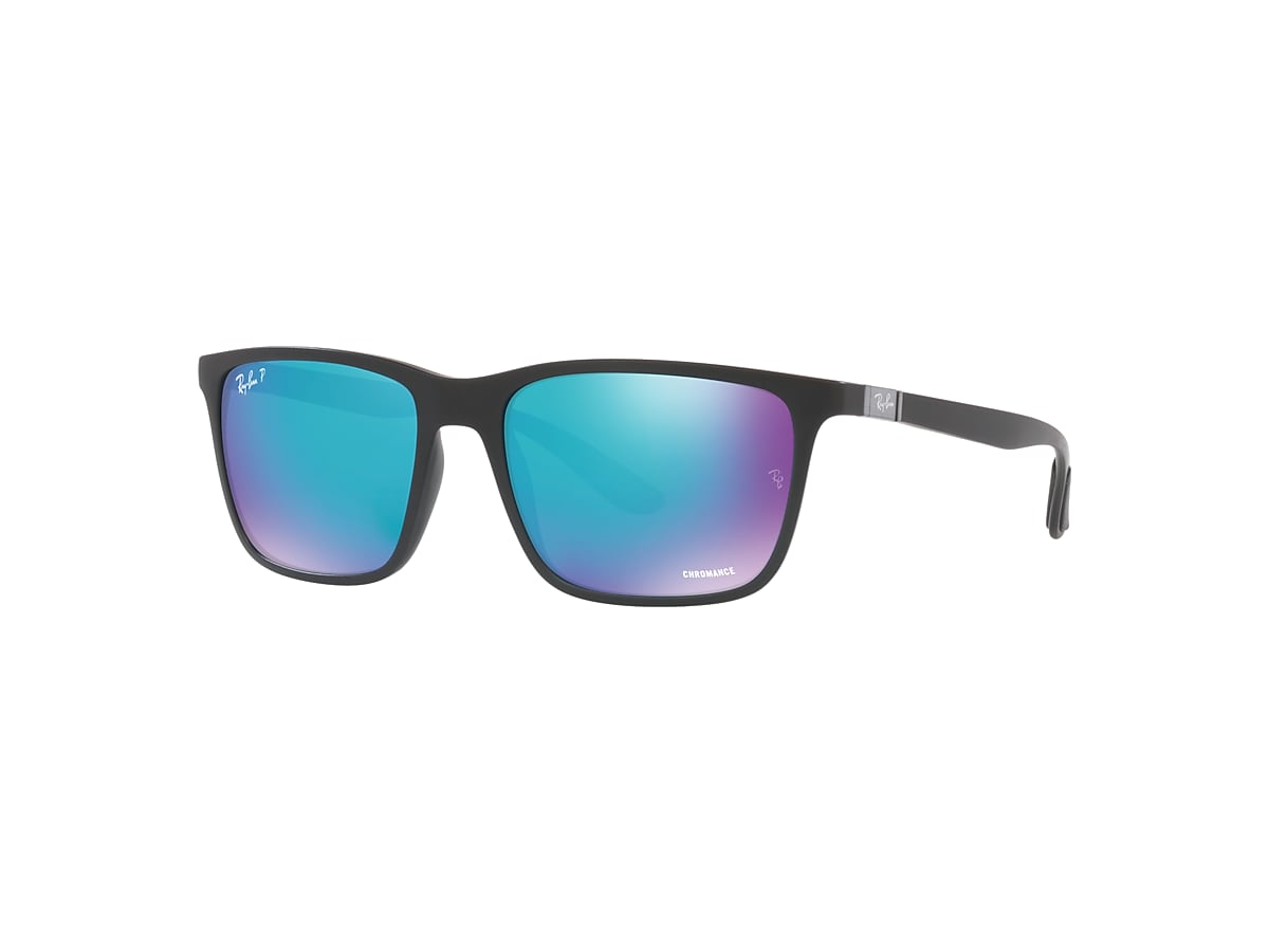 RB4385 Sunglasses in Black and Green/Blue - RB4385 | Ray-Ban