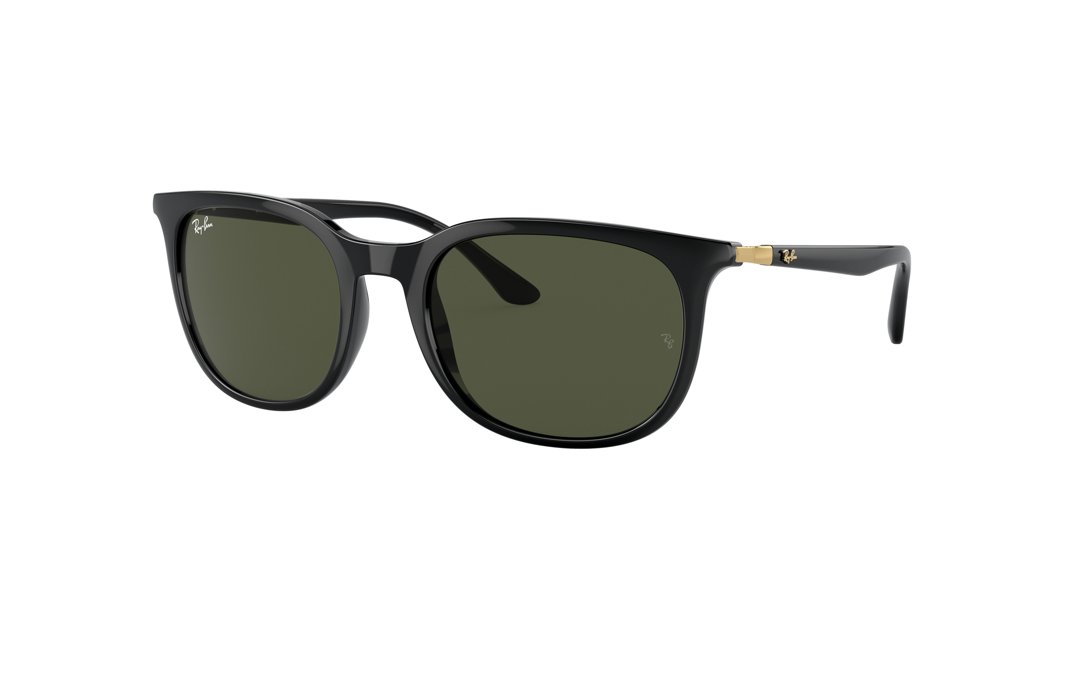 RAY-BAN Black & Black 2148 Square Metal Trendy Hot Favourite Wintage S –  Sunglass Deal