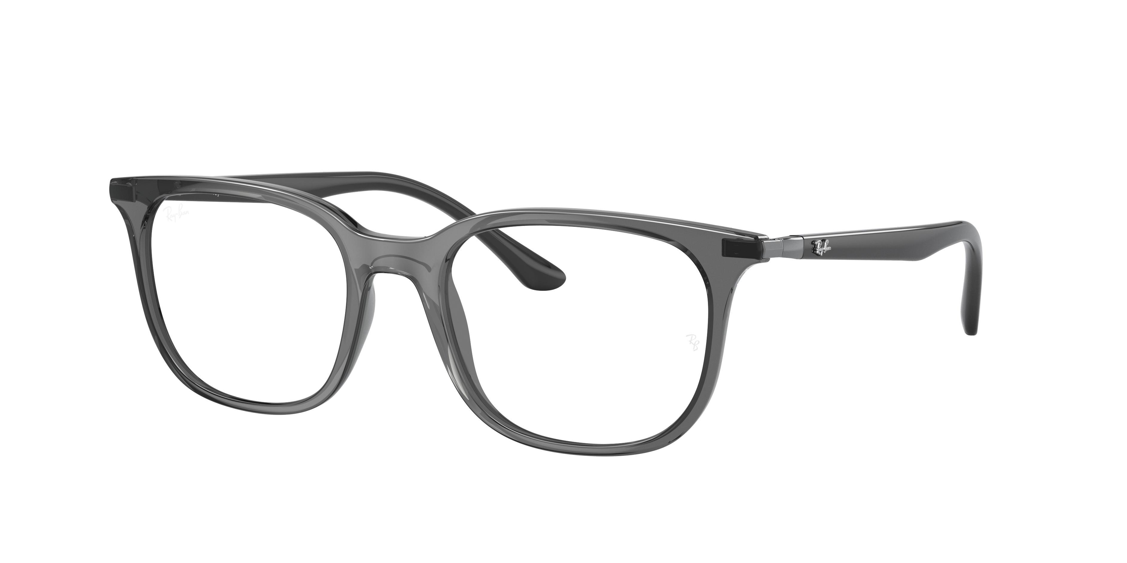 Rb7211 Optics Eyeglasses with Transparent Grey Frame | Ray-Ban®