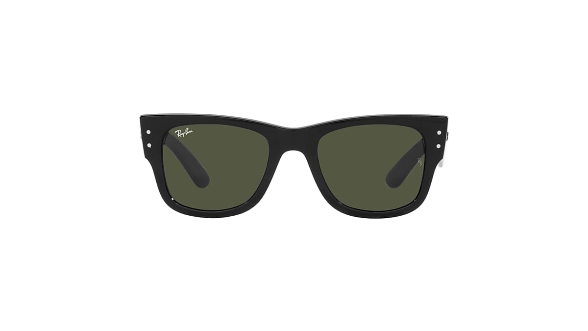 MEGA WAYFARER Sunglasses in Black and Green - RB0840SF | Ray MEGA WAYFARER Sunglasses in Black and Green - RB0840SF | Ray