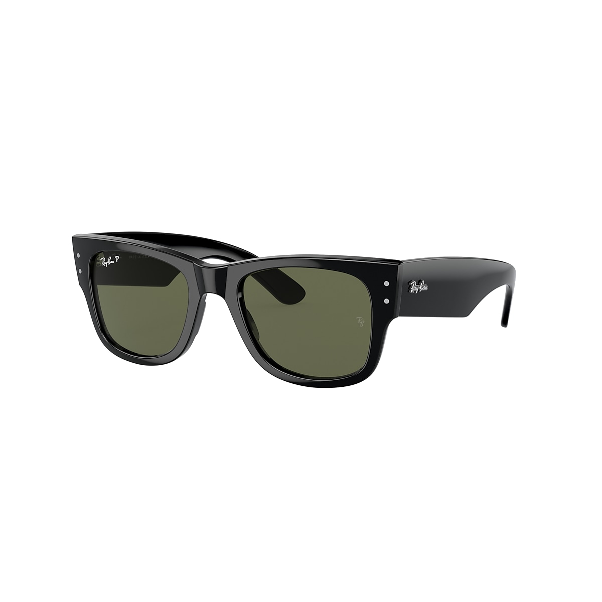 MEGA WAYFARER Sunglasses Black and Green - | Ray-Ban® US
