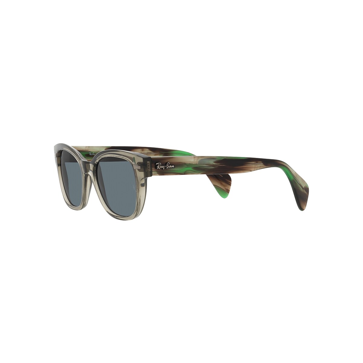 RB0880S Sunglasses in Transparent Green and Dark Blue - RB0880SF 