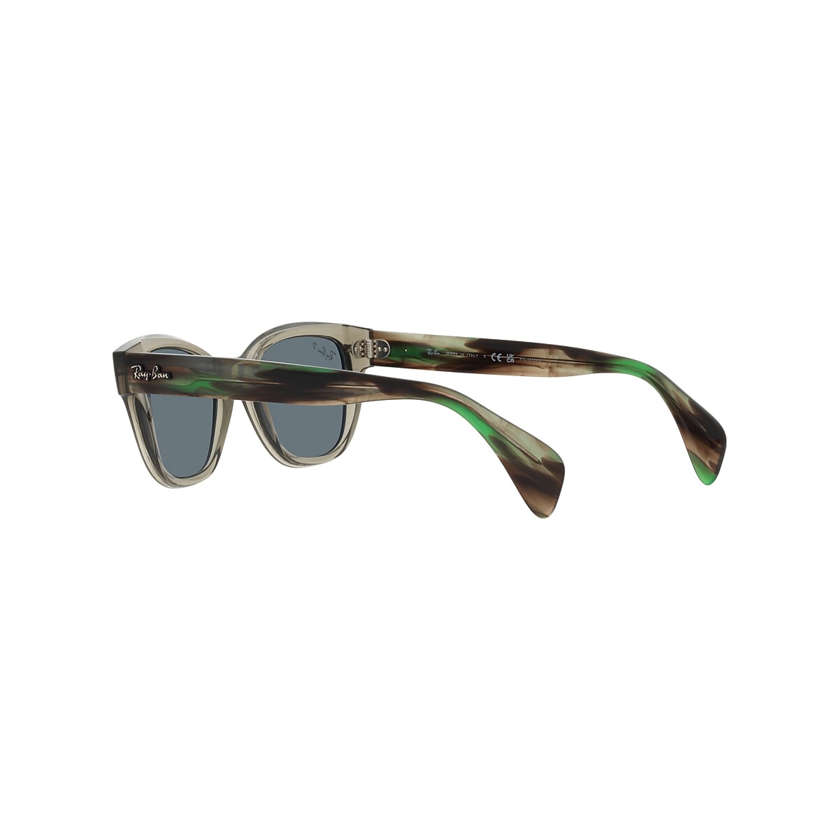 RB0880S Sunglasses in Transparent Green and Dark Blue - RB0880SF 