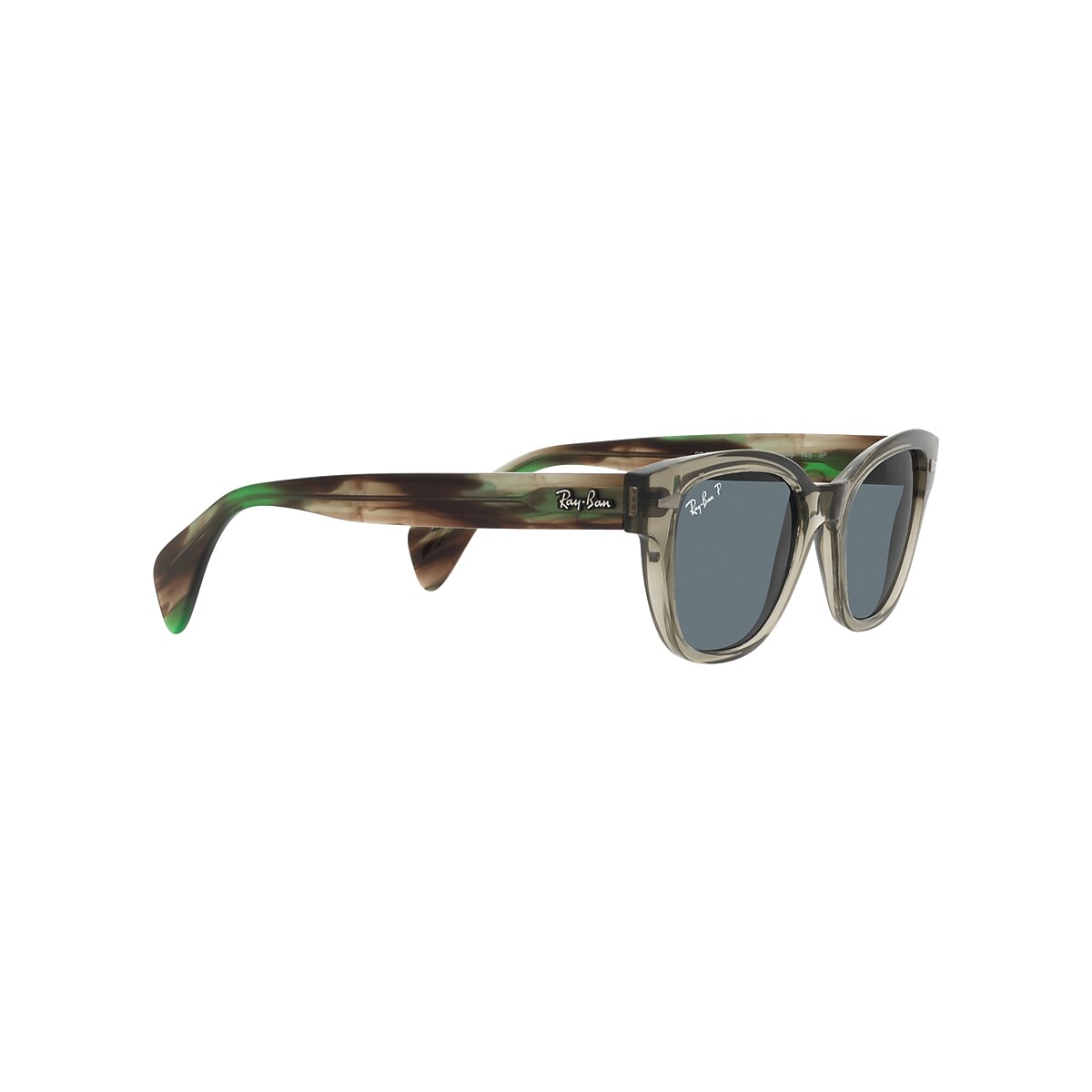 RB0880S Sunglasses in Transparent Green and Dark Blue - Ray-Ban