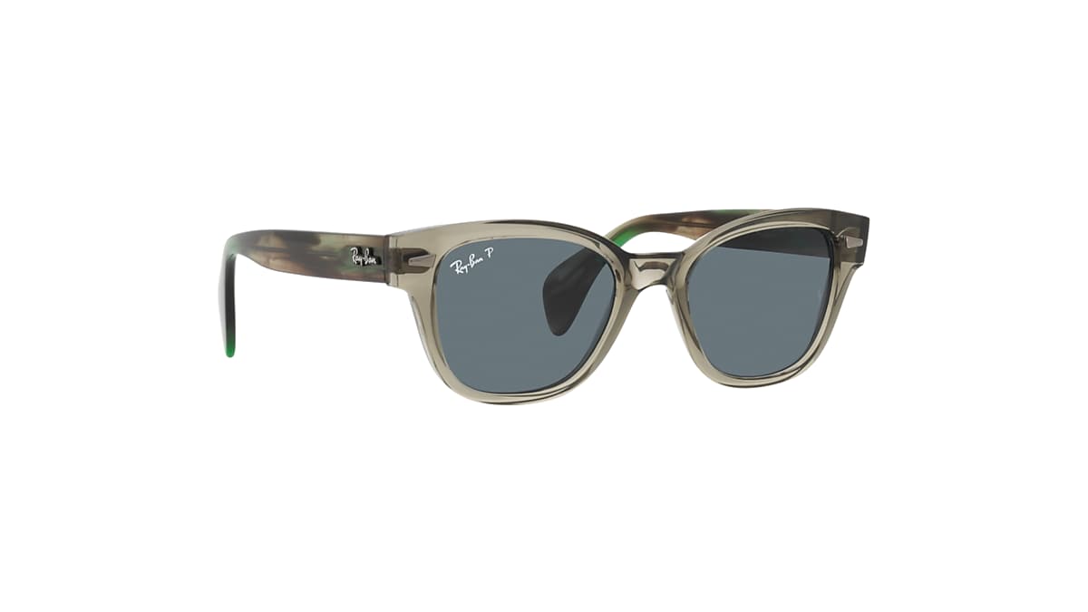 RB0880S Sunglasses in Transparent Green and Dark Blue - RB0880SF