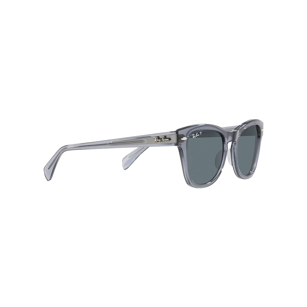 レイバン公式ストア】 Ray-Ban® RB0707S サングラス | トランスペアレント グレー X ダークブルー - RB0707SF