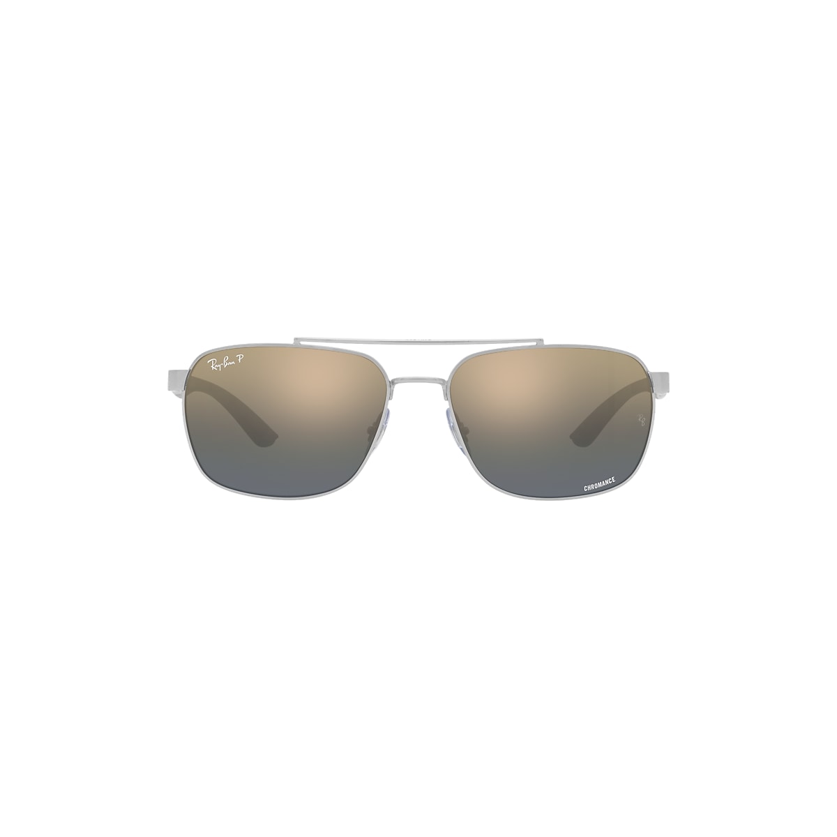 RB3701 Sunglasses in Silver and Blue/Gold - RB3701 | Ray-Ban® US