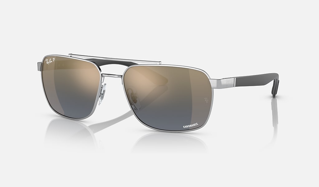 Rb3701 Sunglasses in Silver and Blue/Gold | Ray-Ban®