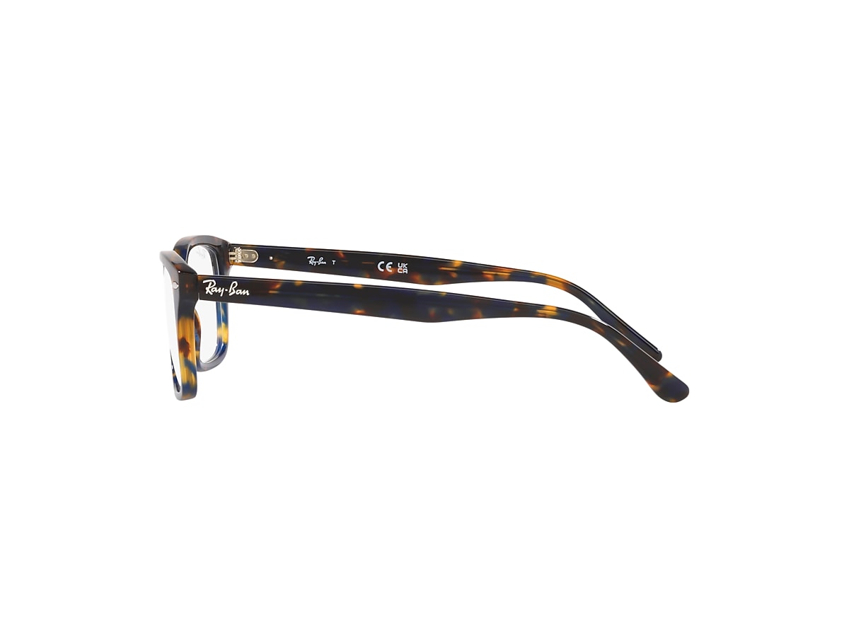 RB5428 OPTICS Eyeglasses with Yellow & Blue Havana Frame - RB5428