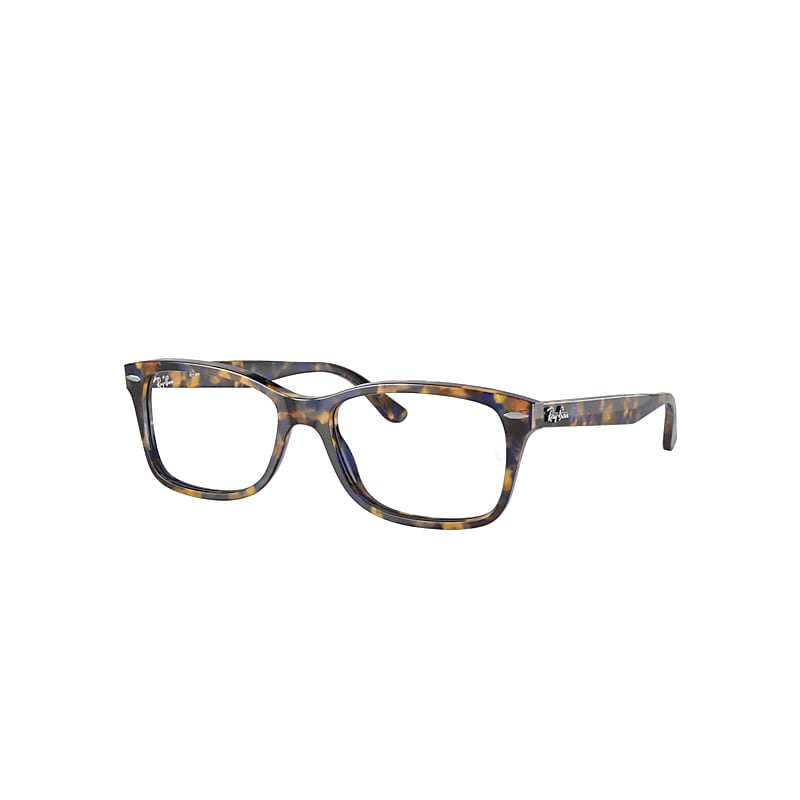 Ray Ban Rx5428 Eyeglasses In Yellow & Blue Havana